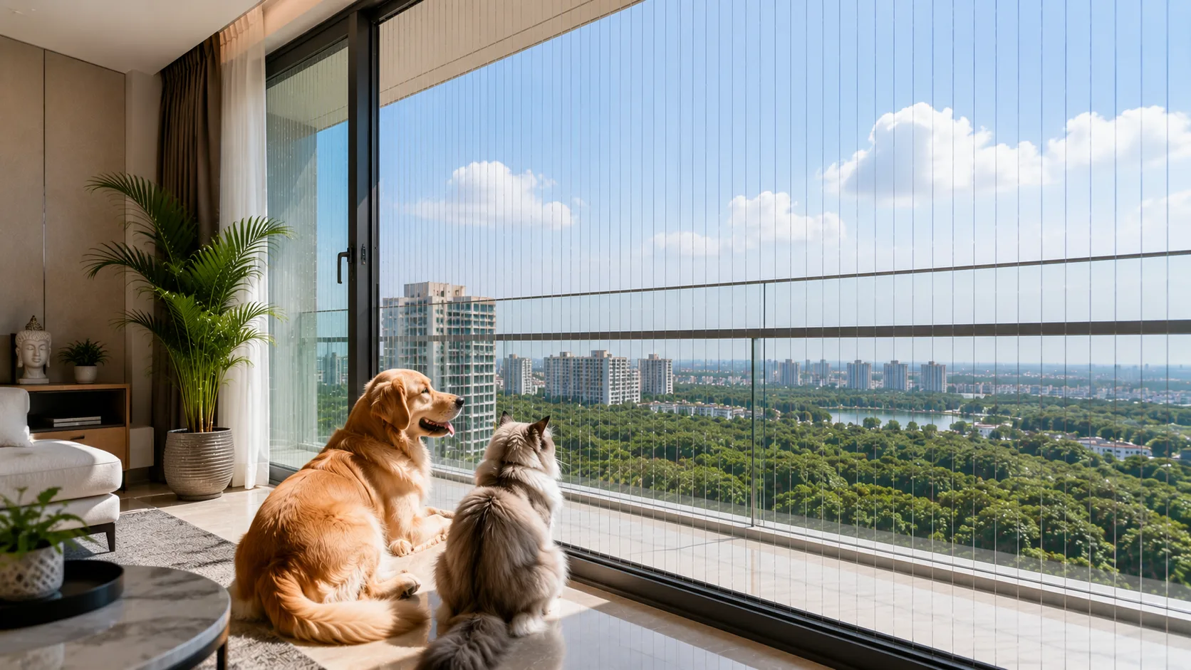 Pet Safety Invisible Grills